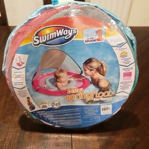 Swimways baby sun float canopy NEW
